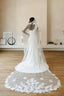 Chic Bridals Narrow Cathedral Frosty Veil Frosty Veil Wedding Gowns