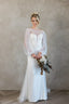 Chic Bridals Wedding Dresses Daria with pearls overlay Daria with pearls overlay by Chic Bridals Wedding Gowns