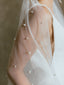 Chic Bridals Wedding Dresses Pearl Scattered Veil Pearl Scattered Veil by Chic Bridals Wedding Gowns