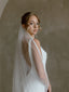 Chic Bridals Wedding Dresses Narrow Cathedral Plain Veil with Crepe Edging Plain Veil With Crepe Edging by Chic Bridals Wedding Gowns