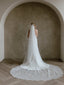 Chic Bridals Wedding Dresses Cathedral Plain Veil with Organza Trim Plain Veil with Organza Trim by Chic Bridals Wedding Gowns